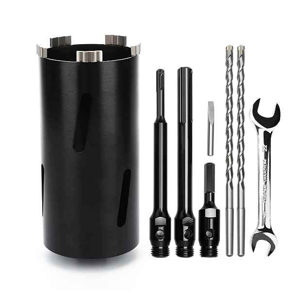 Vrták 82 mm, použitelná délka 200 mm, stopka Sds Plus/Max 220 mm, 10 x 240 mm