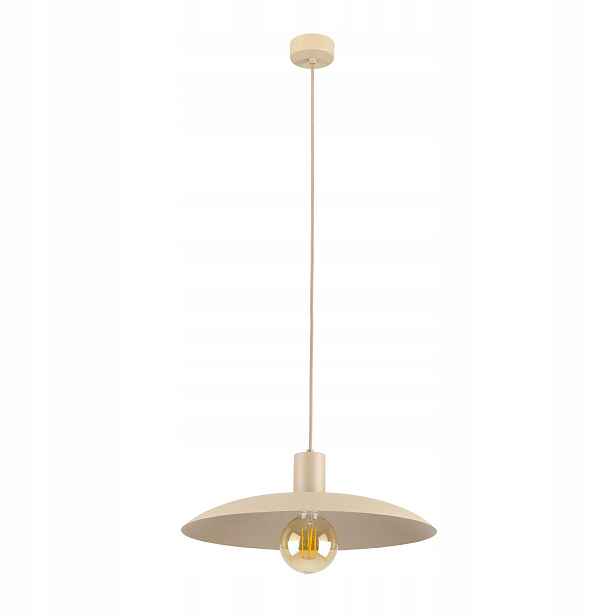 Závěsná lampa Astra sabia béžová 1xE27 Moderní Do Obývacího Pokoje Jídelny
