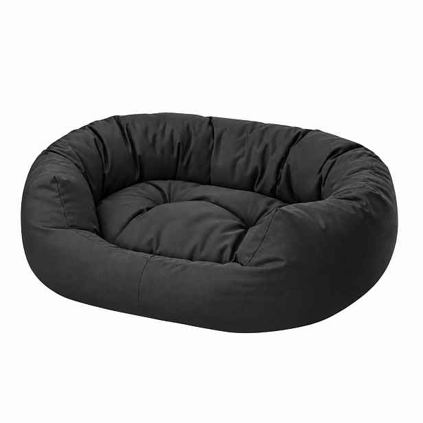Pelíšek pro psy ARGO černý L, XL, XXL Rozměr: XXL-114x94 cm