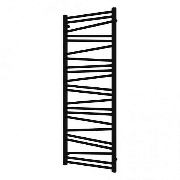 Radiátor kombinovaný SAT Lilon 133,5x50 cm černá matná SATRALI1335500BL
