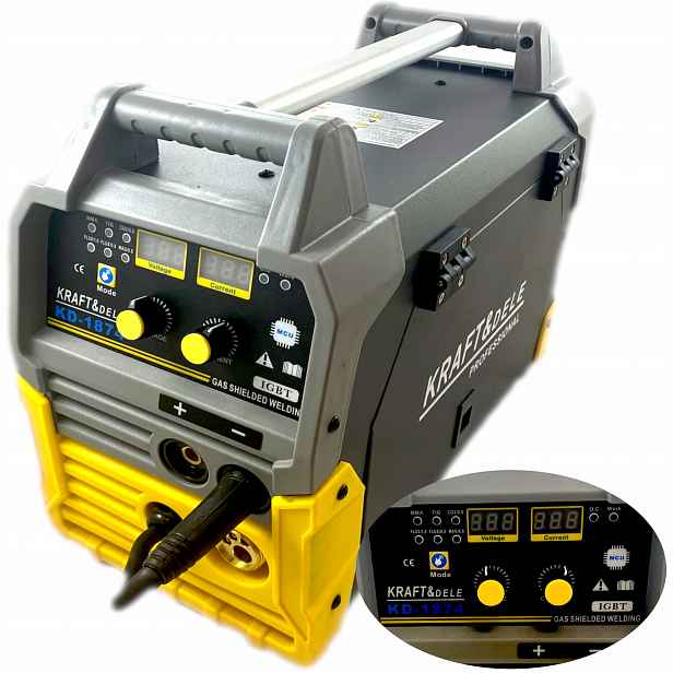Invertorová Svářečka Mig Mag Fcaw Mma Tig Lift LCD 40-250A