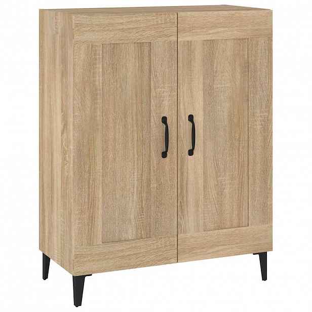 vidaXL Příborník dub sonoma 69,5 x 34 x 90 cm kompozitní dřevo