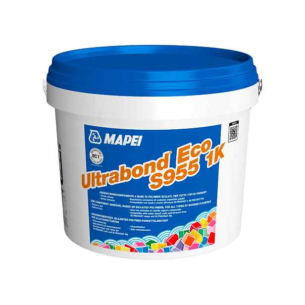 Lepidlo na podlahy Mapei Ultrabond Eco PU 1K 15 kg