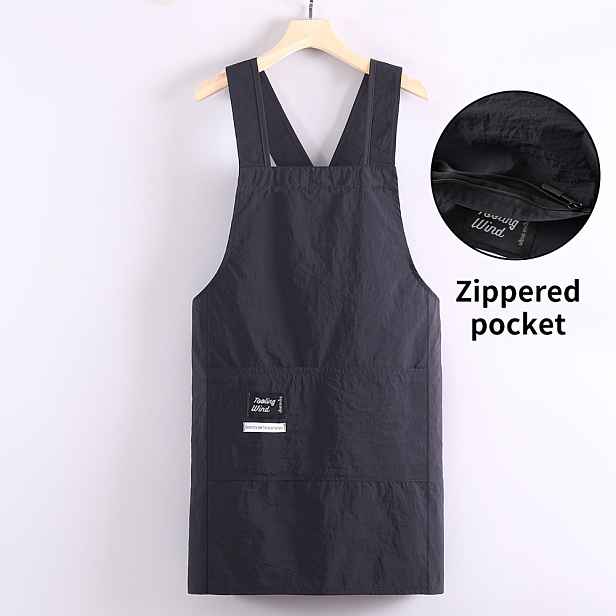 TEMU Nový styl cross-body zástěry bez rukávů, snadná domácí kuchyňská pracovní zástěra pro vaření, cateringová speciální zástěra, zástěra ke pasu,