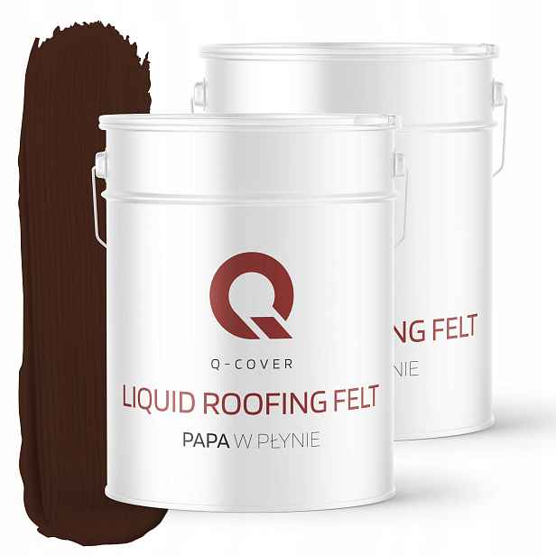 Tekutá Lepenka 13 Kg Mrazuvzdorný Těsnící Tmel Vodotěsný Teplý Bronz