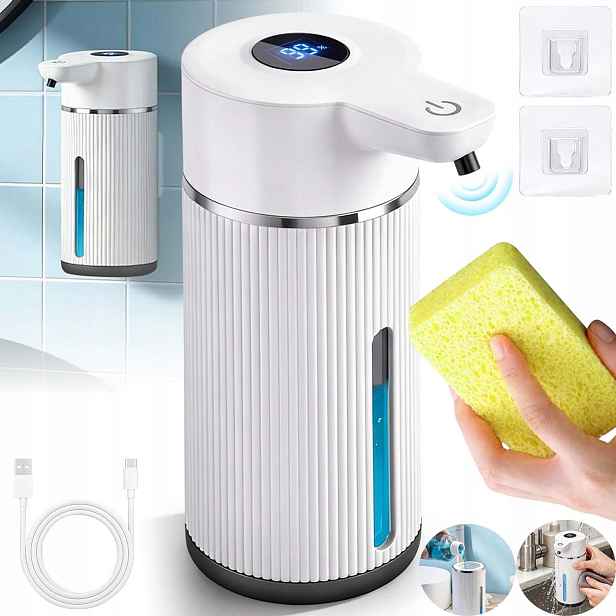 Dávkovač Automatický Bezdotykový Dávkovač Na Zeď 420ML Usb C