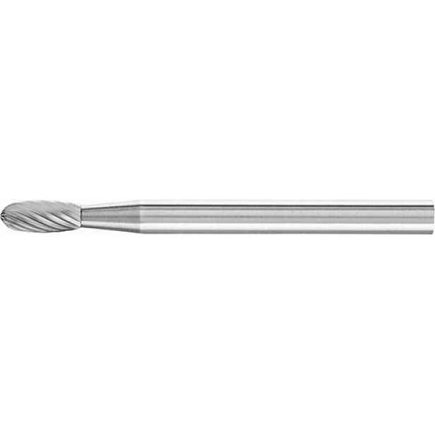 Fréza z tvrdých slitin ve tvaru kapky 0307 5 3 mm 3x7 mm