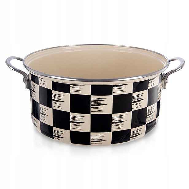 Hrnec 5 L Orion Šachovnice 26 cm Indukční myčka nádobí