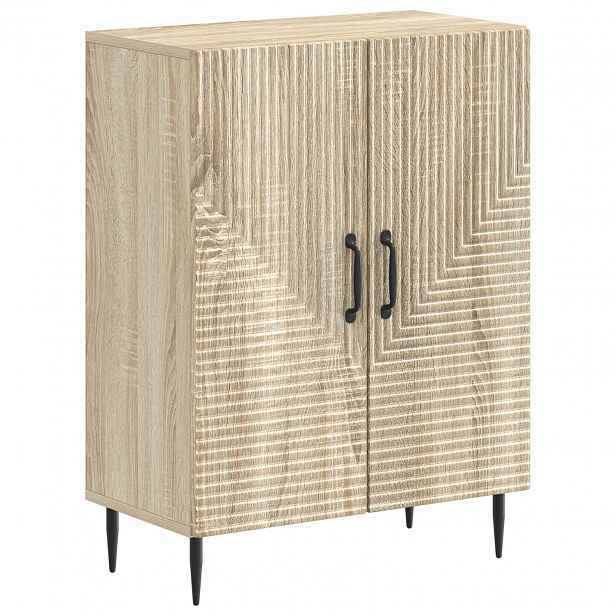 vidaXL Koupelnová úložná skříň HAARLEM Dub sonoma 59,5 x 31 x 80 cm