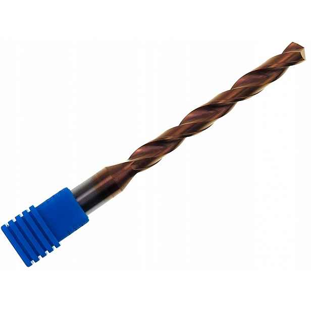 Vrták s povrchovou úpravou Vhm 6,1 x 53 x 91 mm 5D 55HRC TiSiN