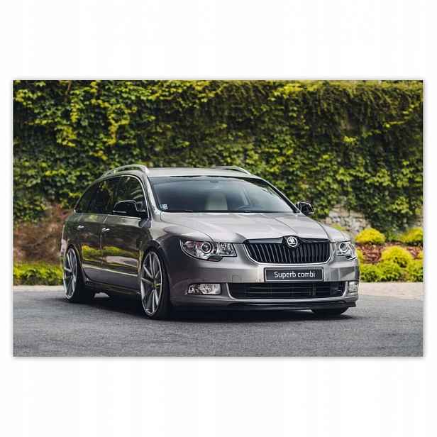 Plakáty 185x125 Škoda Superb Combi Auto