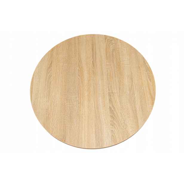Deska stolu kulatý, 100 cm, dub sonoma, tloušťka 25 mm, Abs hrana