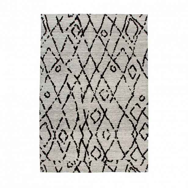 Kayoom VINTAGE KOBEREC, 120/170 cm šedá, černá