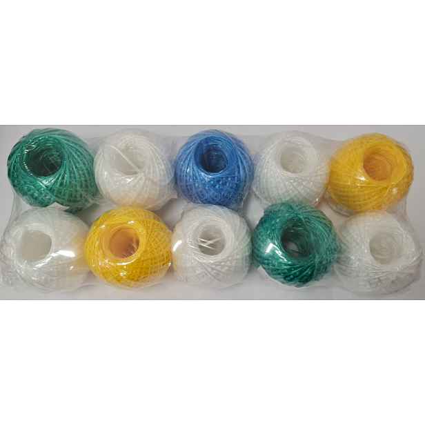 motouz 100g PP, 50m, dTEX 20000, CZ, barevný