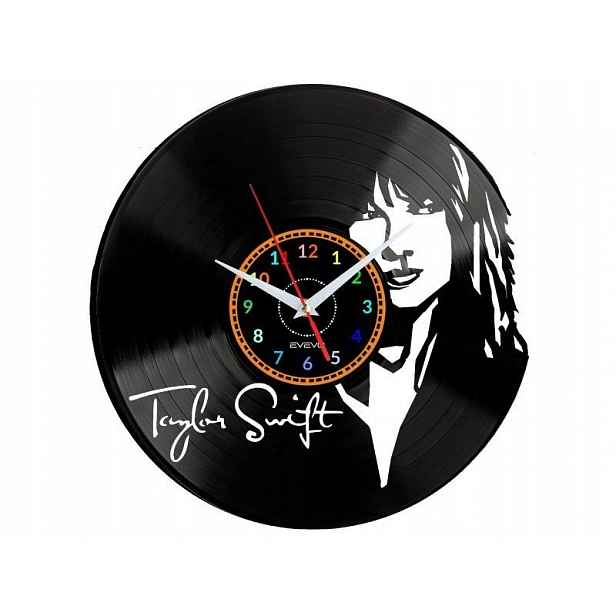 Pop Star Dárek Originální dekorace do domu Hodiny z vinylové desky