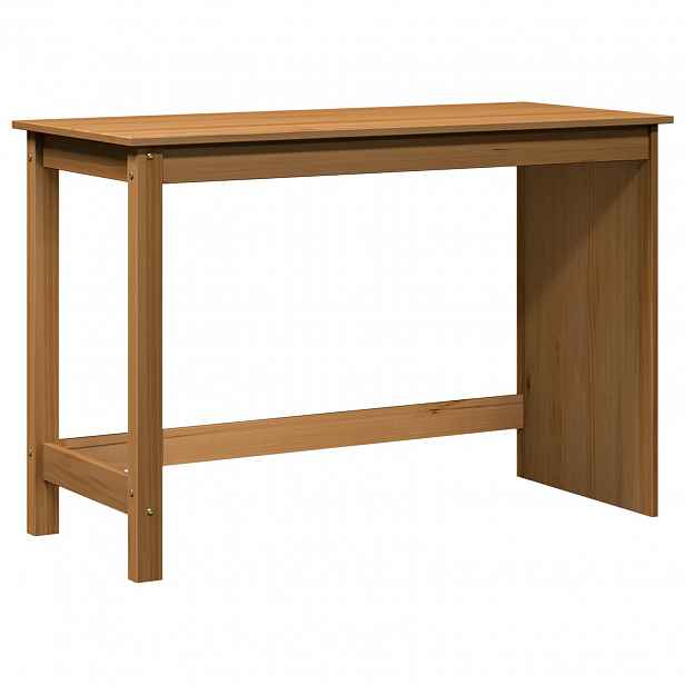 vidaXL Stůl Medová hnědá 112 x 50 x 75 cm Masivní borovicové dřevo