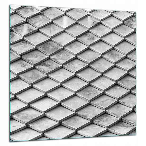 Skleněná Ochranná Deska Panel Lepidlo 60x65 Vzor