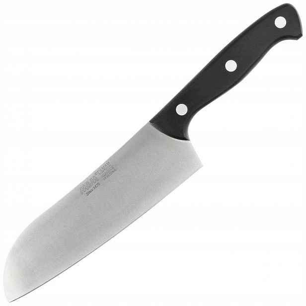 Nůž Mam Professional Santoku Black Polymer, Polished (701)