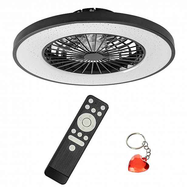 Stropní svítidlo s ventilátorem Led lampoventilátor 72W s dálkovým ovládáním DALFON2 7
