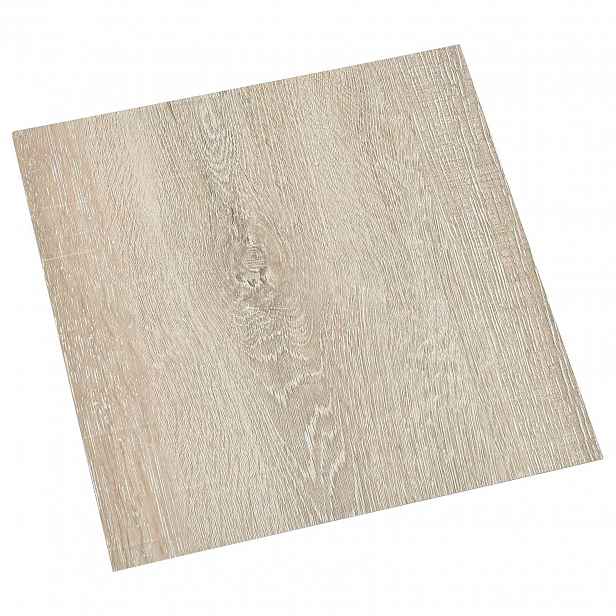 vidaXL Samolepicí podlahová prkna Hnědá a béžová 30,5 x 30,5 cm 20 ks