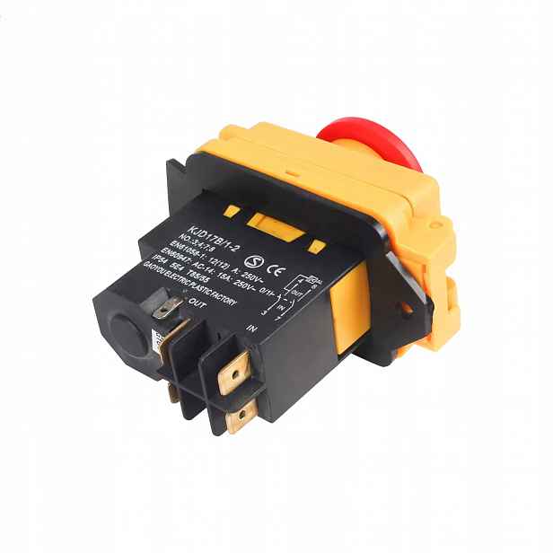 Vypínač KJD17B/1-2 5 kontaktů IP54 15A pila