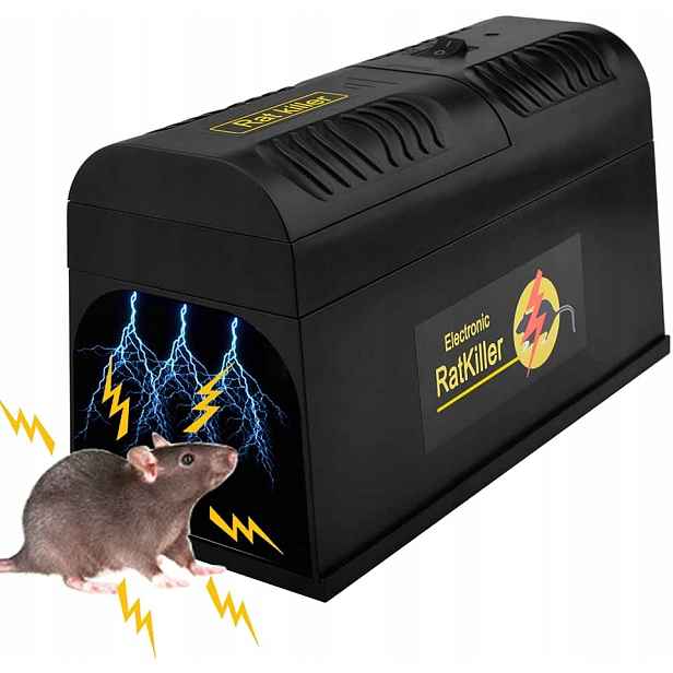 Elektrická Past Na Myši Klec Profesionální Návnadová Stanice Pro Krysy
