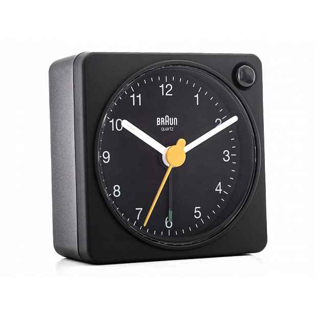 Klasický Budík Braun BC02XB Alarm Podsvícení