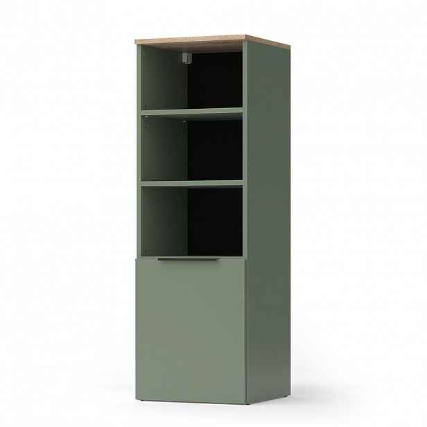 Vicco UNIVERZÁLNÍ SKŘÍŇ Wido Zelená 40.2 x 120 cm s dveřmi
