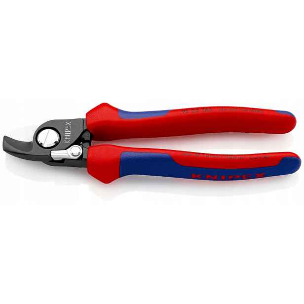 Nůžky s pružinou pro stříhání kabelů Cu a Al 165 mm, 95 22 165 Knipex