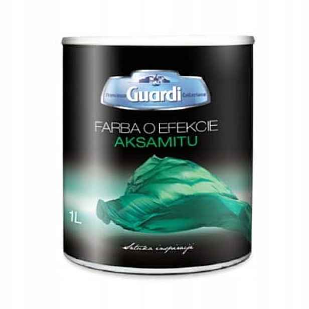 Barva S Sametovým Efektem 30 barev Guardi 1 L