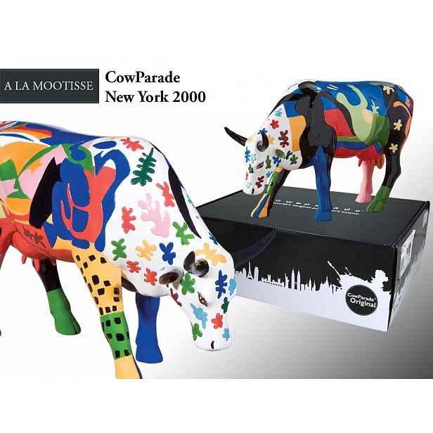 CowParade New York 2000 A La Mootisse Aime Esposito & Mary Louise Gladstone