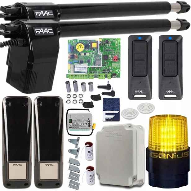 Sada pro automatizaci brány Faac 414 Short Lamp Led