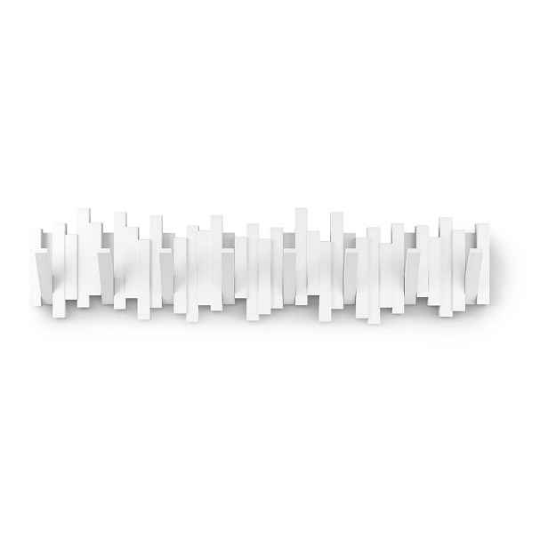 Bílý plastový nástěnný věšák 72 cm Sticks – Umbra