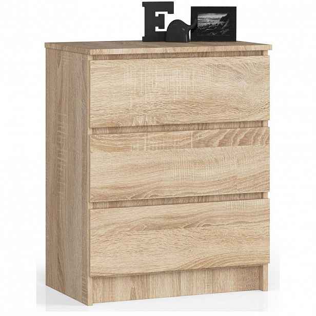 RAUMHIRSCH FURNITURE KOMODA dub Sonoma 77/60/40