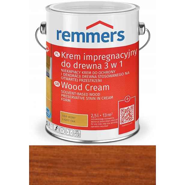 Remmers Holzschutz-Creme lazura 5L Teak