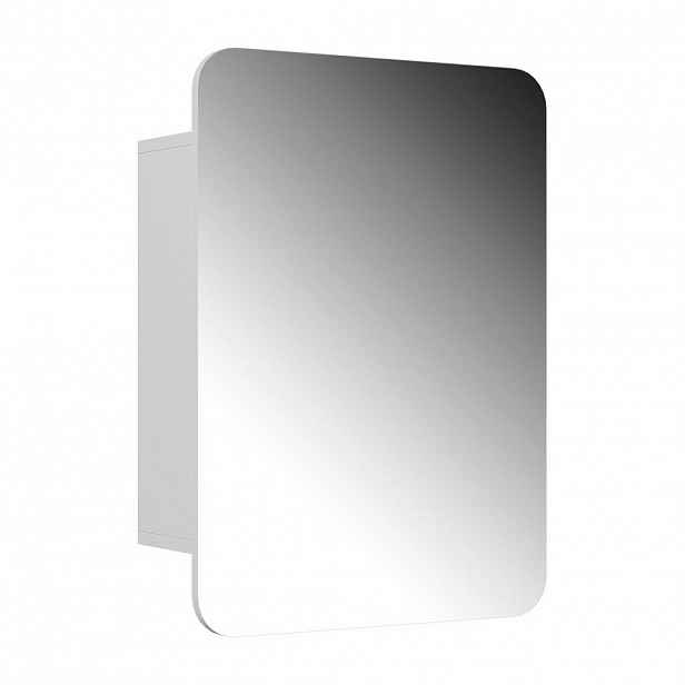 Vicco KOUPELNOVÁ ZRCADLOVÁ SKŘÍŇKA Zino Bílá 70 x 50 cm s policemi