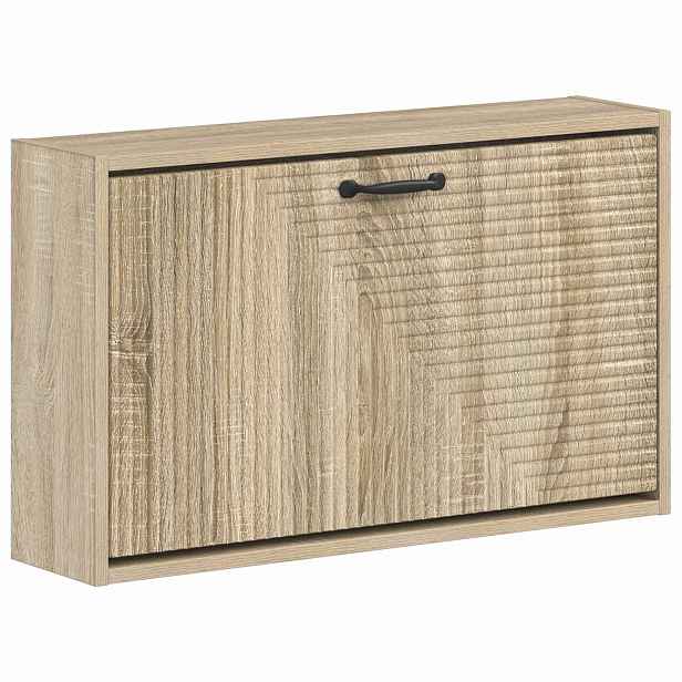 vidaXL Nástěnná skříň na boty HAARLEM 71 x 17 x 43 cm Kompozitní dřevo