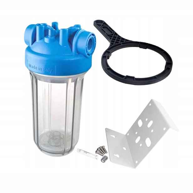 narurový filtr typ Bc 10" x 6/4" série Dp, průhledný