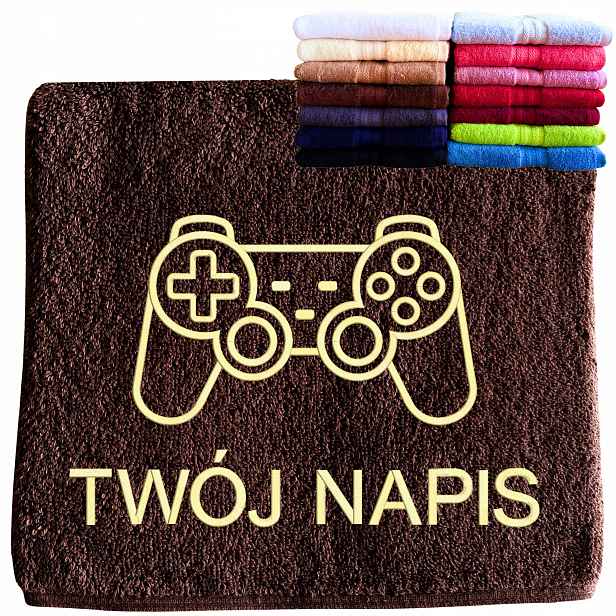 Dárek pro hráče gamera playstation xbox konzole ps 4 5 pad Ručník výšivka