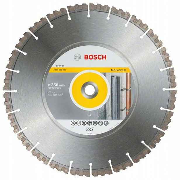 Diamantový Kotouč Best For Universal 350 MM 2608603636 Bosch