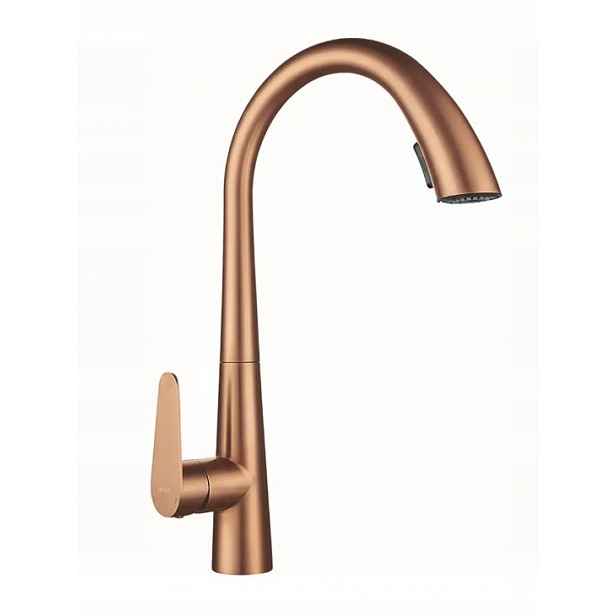Kuchyňská Baterie JS-K087BRG Ross Kartáčovaná Měď Rea