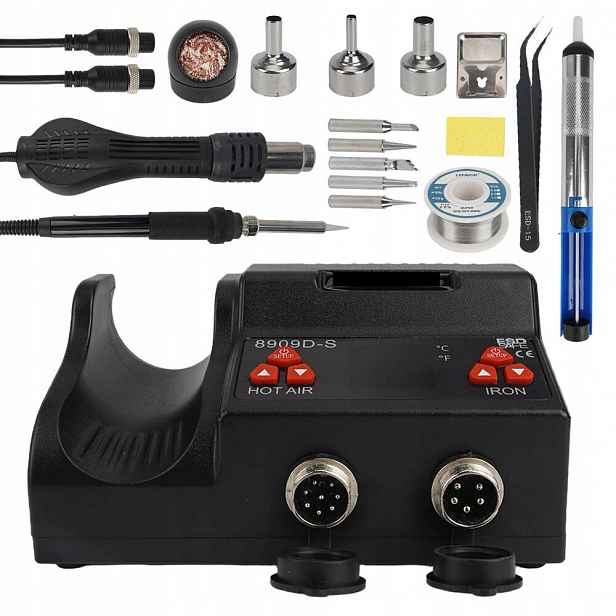 Pájecí Stanice Pro Horkovzdušné Svařování Hot Air Set 700 W