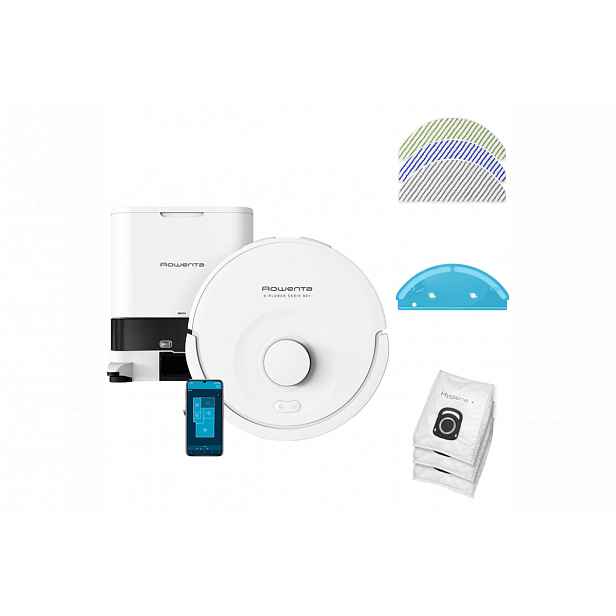 Robotický vysavač Rowenta X-Plorer S90+ Animal & Allergy RR8797WH Bílý