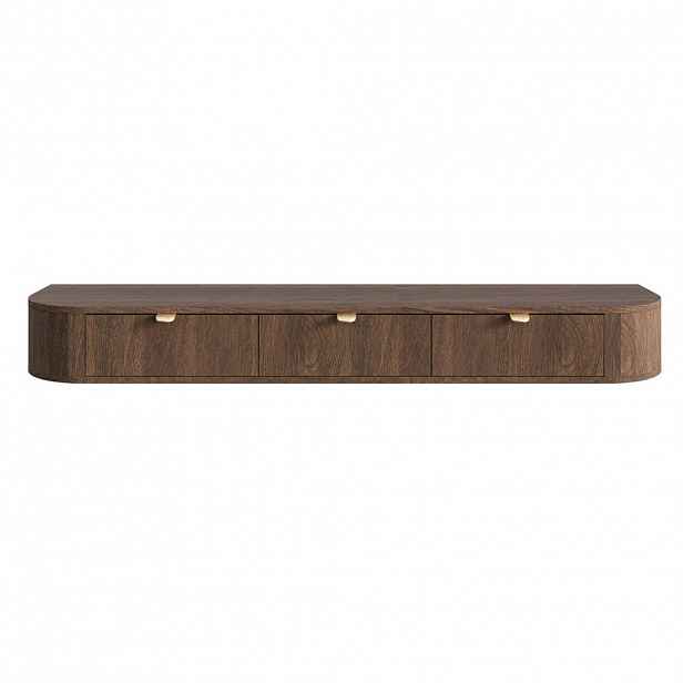 Selsey TV stolek Coru Slim, dub, 175 cm