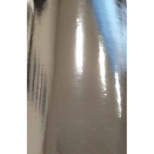 Stříbrná kartáčovaná dýha 45 cm x 15 m G-10296