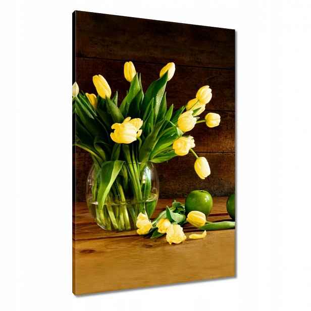 Obrazy 60x90 Žluté tulipány