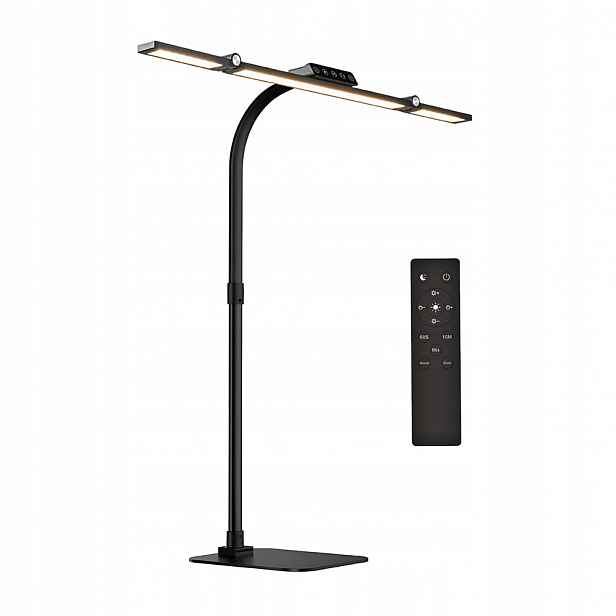 Led Kreslicí Lampa Na Stůl Bezstínová Stolní Lampa Pro Pracovní Desku X Dálkový Ovladač
