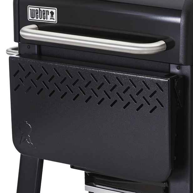 Čelní sklápěcí polička k peletovému grilu Weber Searwood