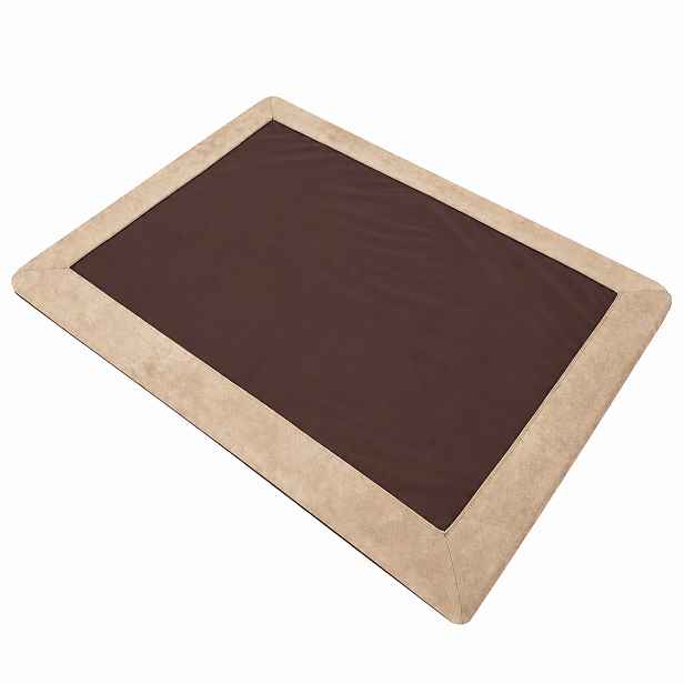 Matrace pro psy NORD béžová/hnědá M, L, XL Rozměr: XL-110x90x3 cm