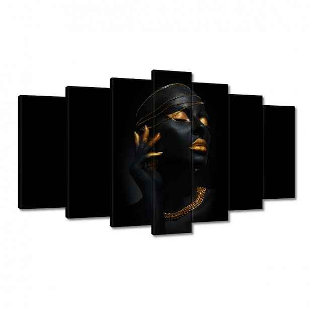 Obrazy 140x80 Zlatá aparace
